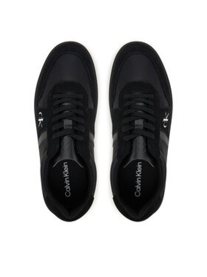 Calvin Klein Sneakersy Classic Cups Lace Mix Emb Tongue YM0YM01395 Czarny