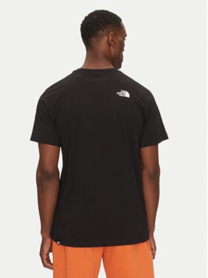 The North Face T-Shirt Fine NF0A8A6M Czarny Regular Fit