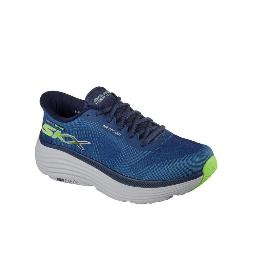 Buty sportowe do biegania męskie Skechers Max Cushioning SLIP-INS