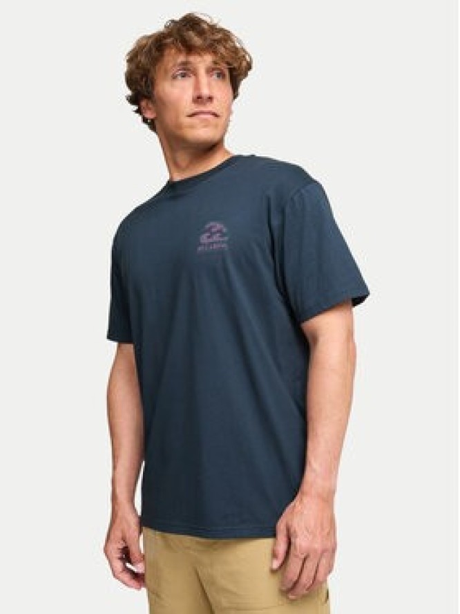 Billabong T-Shirt Scribbly EBYZT00398 Granatowy Regular Fit