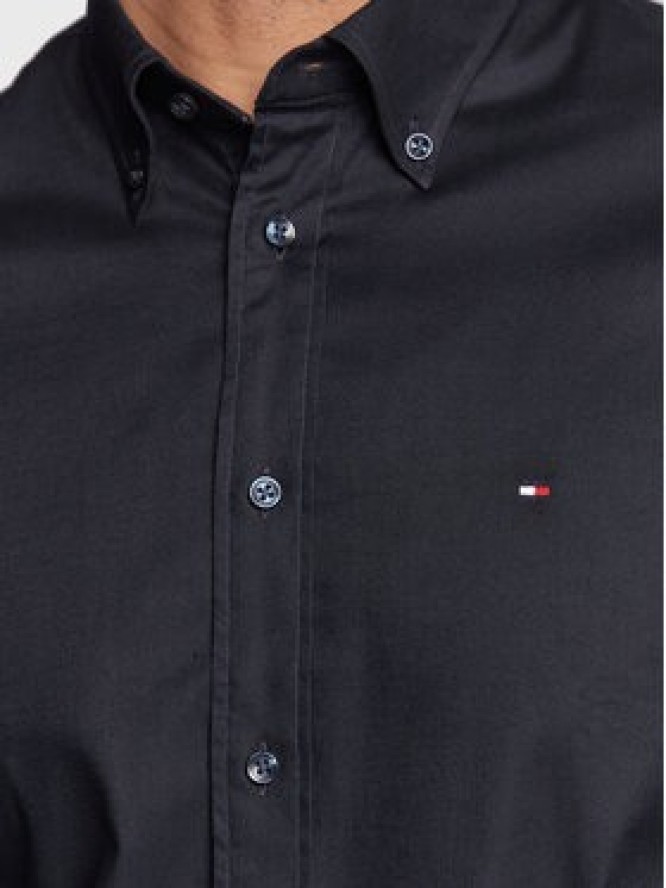 Tommy Hilfiger Koszula Flex MW0MW29969 Granatowy Regular Fit