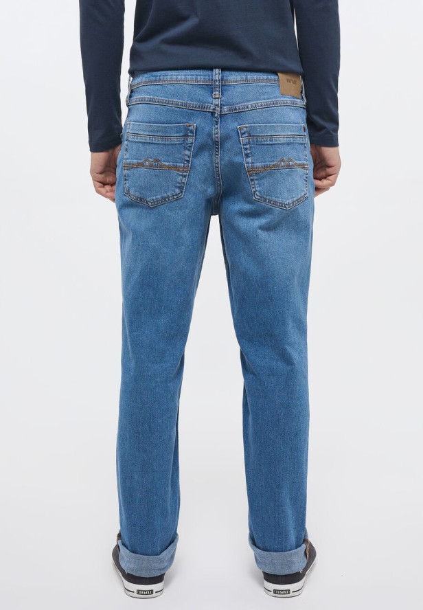 MUSTANG Style Washington MĘSKIE SPODNIE JEANSOWE DENIM BLUE 1013657 5000 583