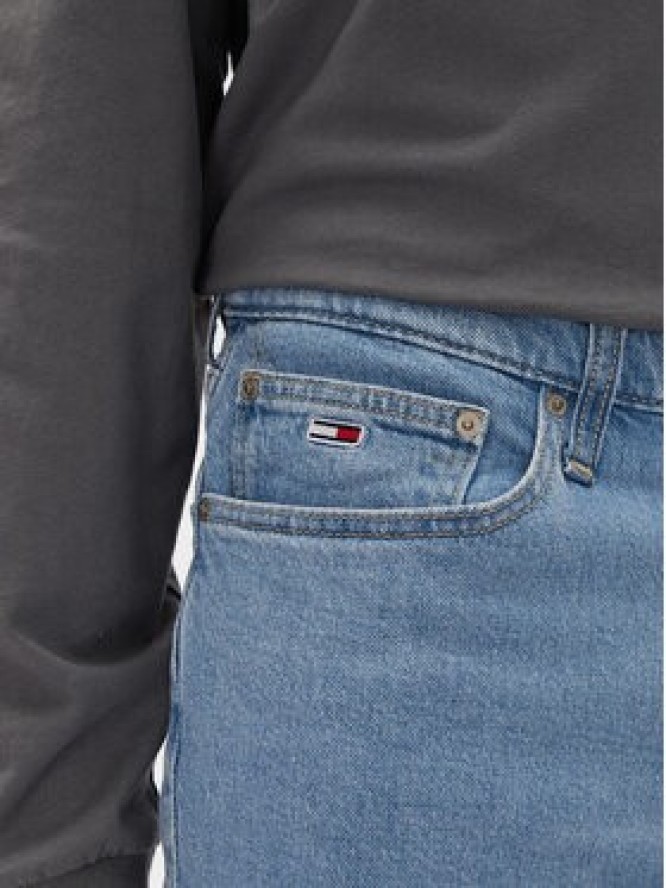 Tommy Jeans Szorty jeansowe Ryan DM0DM21852 Niebieski Slim Fit