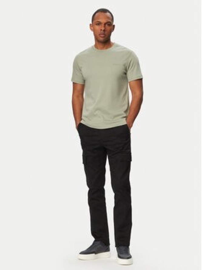 Calvin Klein Spodnie materiałowe Refined LV04LC619G Czarny Regular Fit