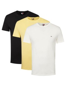 Tommy Jeans Komplet t-shirtów DM0DM21579 Kolorowy Slim Fit