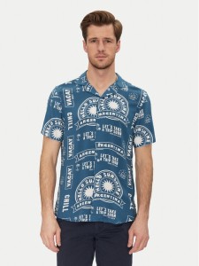 Blend Koszula 20718228 Niebieski Regular Fit