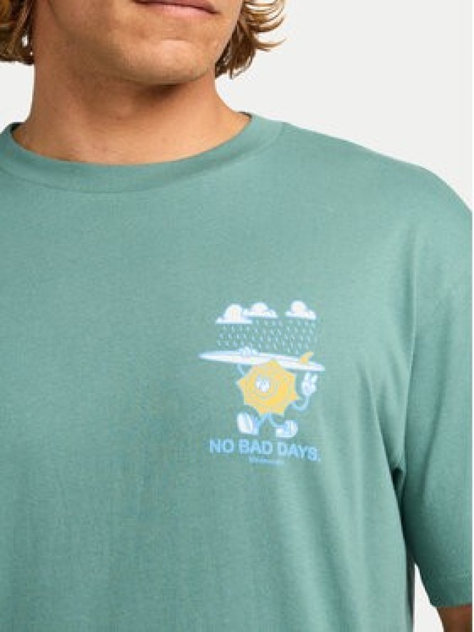 Billabong T-Shirt Gimmicks EBYZT00363 Zielony Regular Fit