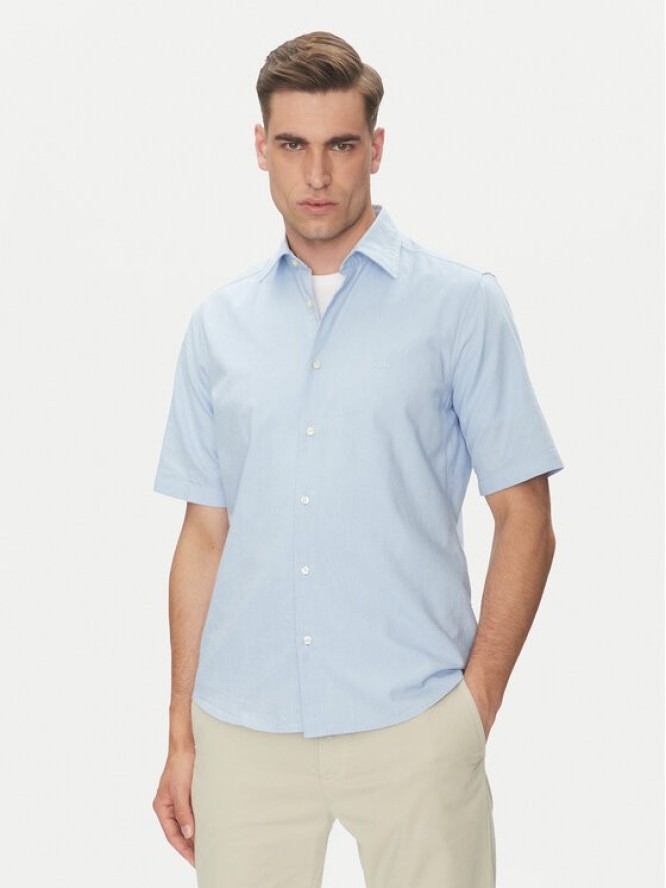 BOSS Koszula Rash_2 50537332 Błękitny Regular Fit