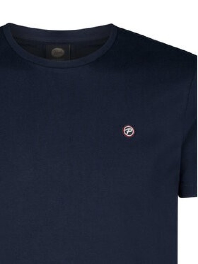 Petrol Industries T-Shirt M-ROS-TSR002 Granatowy Regular Fit
