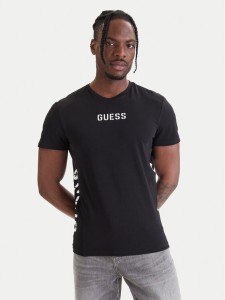 Guess T-Shirt U6GM00 K6YW1 Czarny Regular Fit
