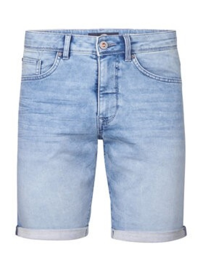 Petrol Industries Szorty jeansowe M-ROS-SHO001 Niebieski Slim Fit