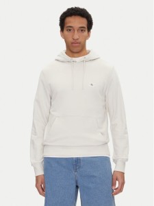 Calvin Klein Jeans Bluza J30J327113 Écru Regular Fit