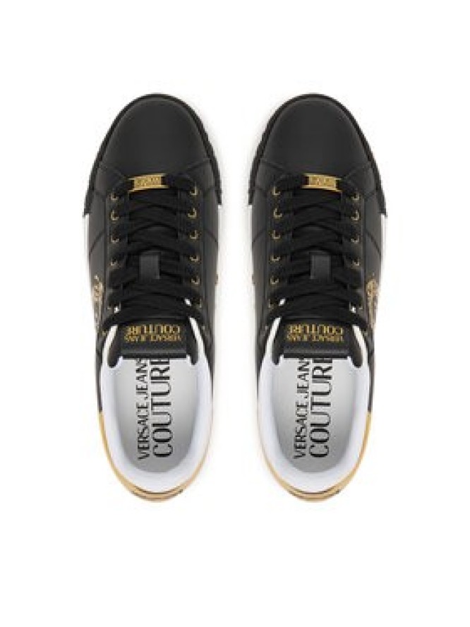 Versace Jeans Couture Sneakersy 80YA3SK1 Czarny