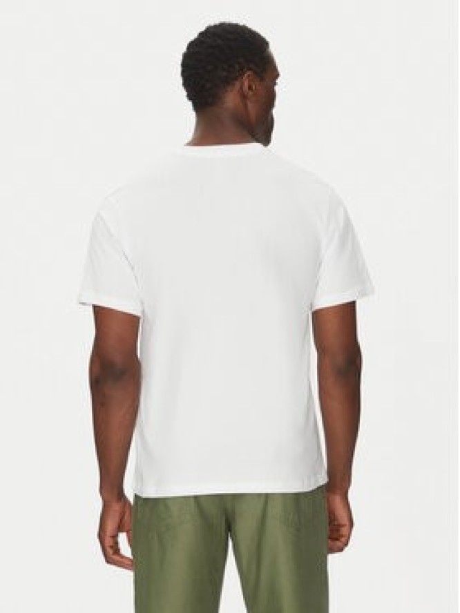 Element T-Shirt ELYKT00168 Biały Regular Fit