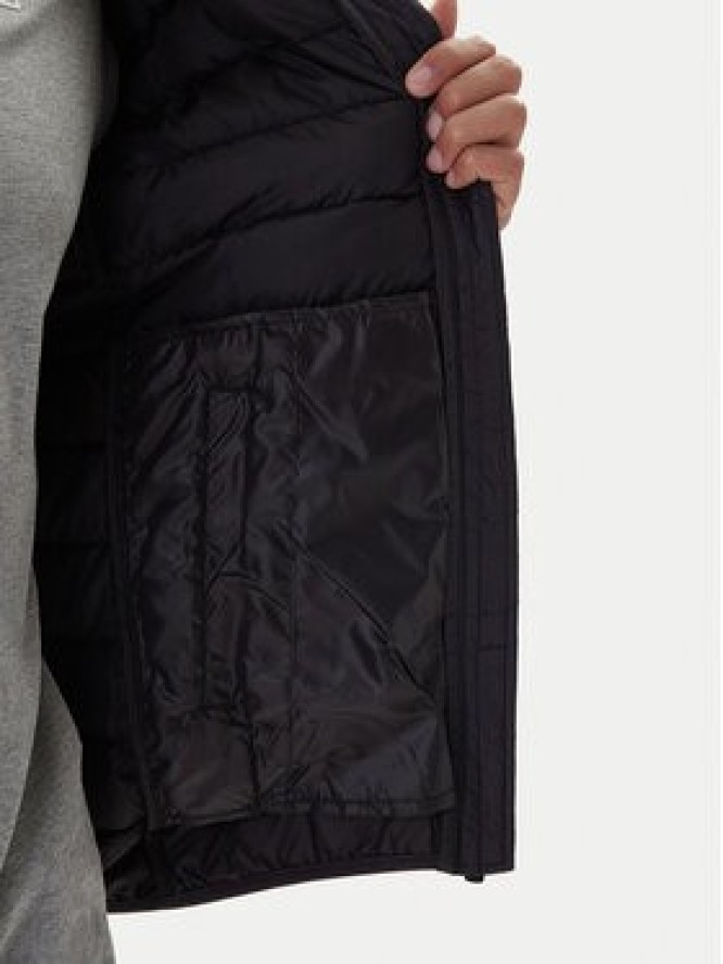 Kappa Kurtka przejściowa Logo Astrom 34243TW Czarny Slim Fit