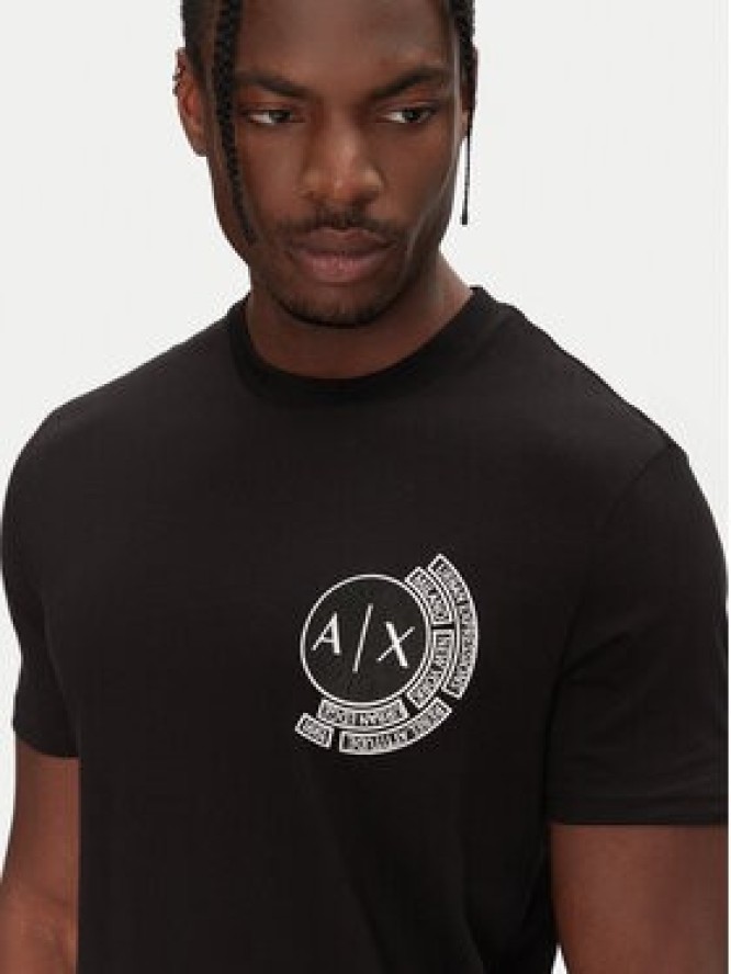 Armani Exchange T-Shirt XM000556 AF10358 UC001 Czarny Regular Fit