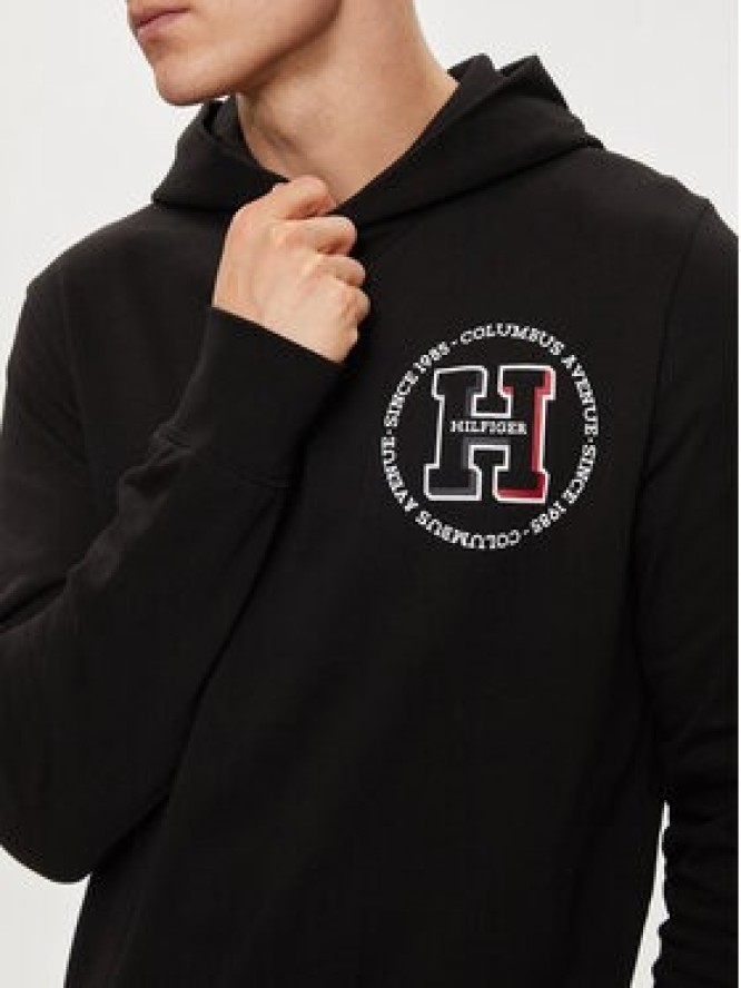 Tommy Hilfiger Bluza MW0MW34383 Czarny Regular Fit