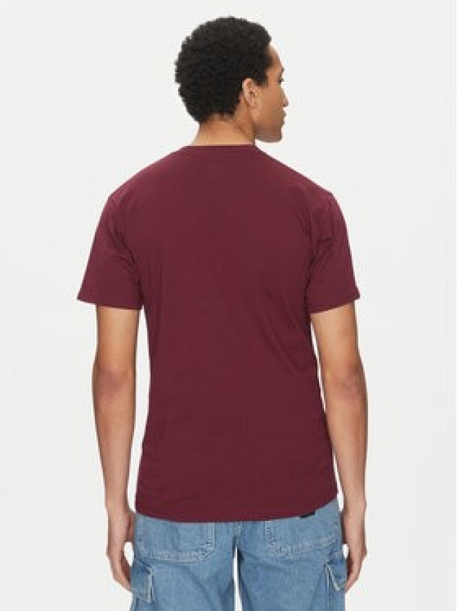 Vans T-Shirt Classic VN000GGG Bordowy Regular Fit