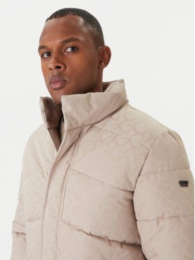 Guess Kurtka zimowa M5BL2M W2232 Beżowy Regular Fit