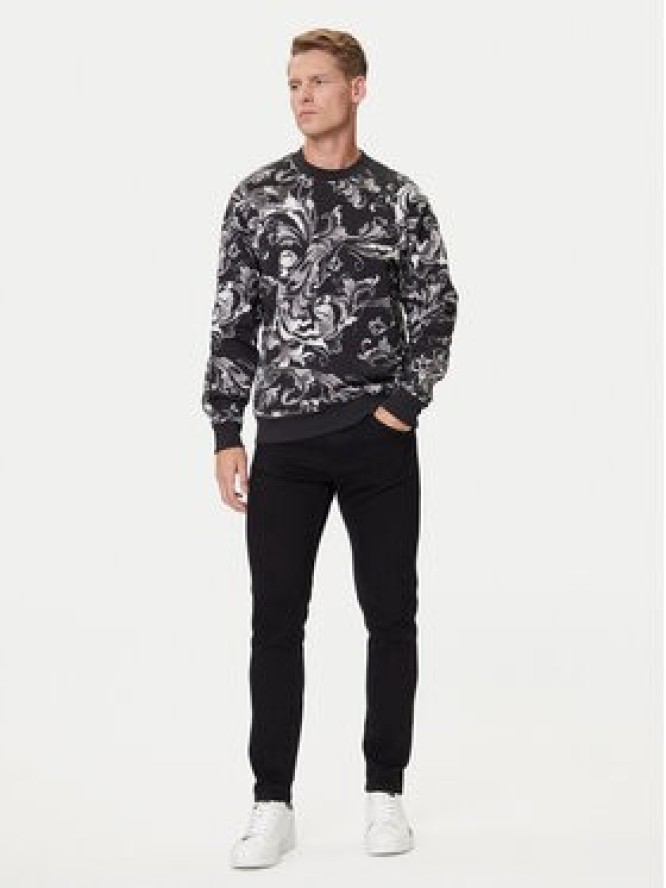 Versace Jeans Couture Bluza 79GAI3R0 FS201 Czarny Regular Fit