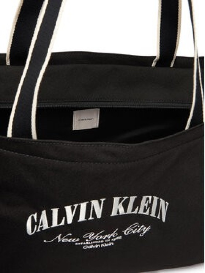 Calvin Klein Torba Graphic Capsule Tote LV04D3348G Czarny