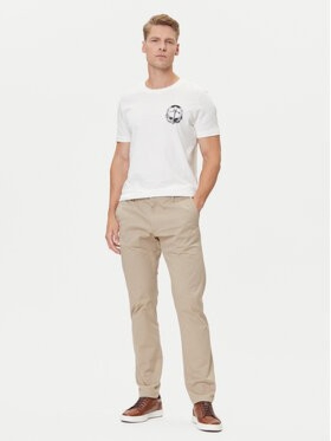 JOOP! Jeans T-Shirt 15 JJJ-28Alidor 30047014 Beżowy Modern Fit