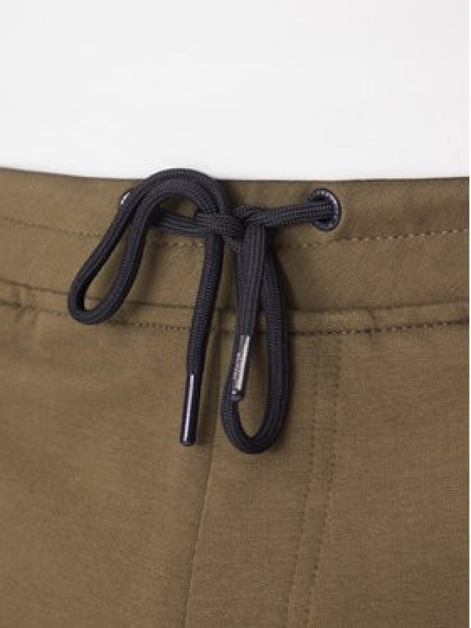 Aeronautica Militare Szorty sportowe 251BF017F459 Khaki Regular Fit