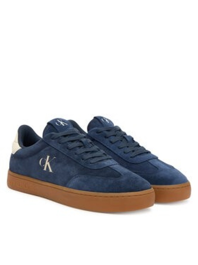 Calvin Klein Jeans Sneakersy Classic Cupsole Mg Su YM0YM01300 Granatowy