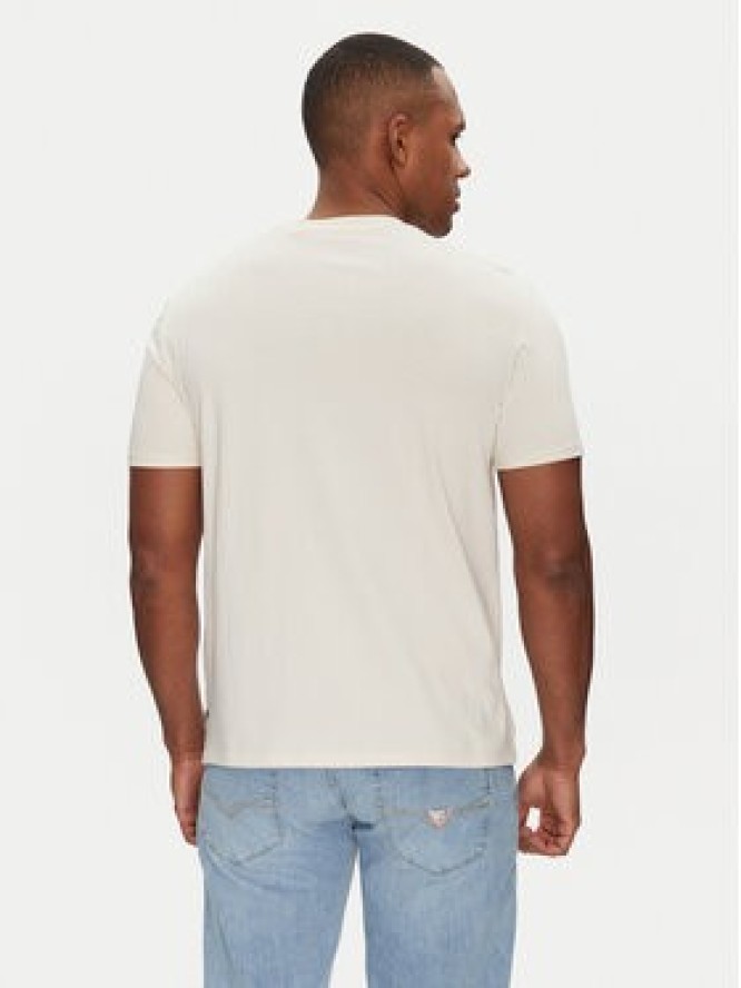 Guess T-Shirt M5GI41 KBW41 Écru Regular Fit