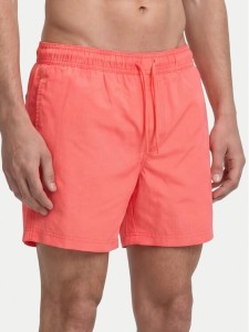 Jack & Jones Szorty kąpielowe Maui Tropic 12291385 Koralowy Regular Fit