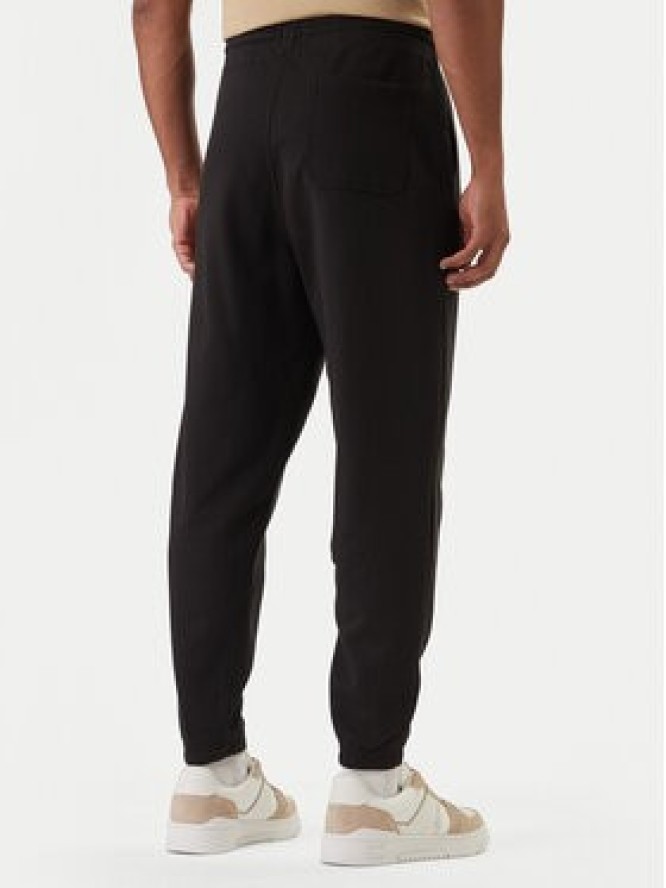 Tommy Jeans Spodnie dresowe Linear DM0DM23014 Czarny Regular Fit