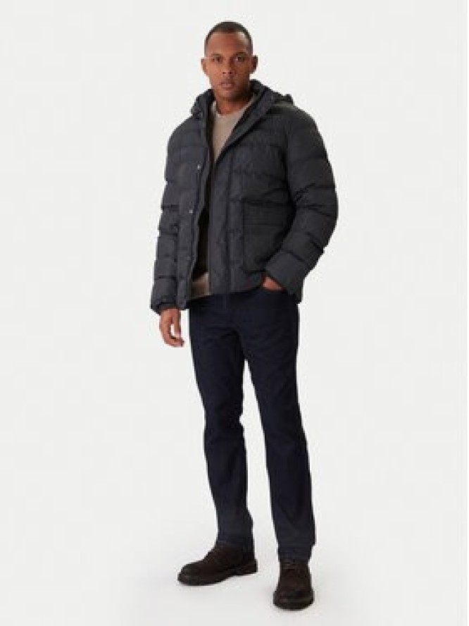 Geox Kurtka zimowa Leitan M5628C T3266 F9112 Czarny Regular Fit