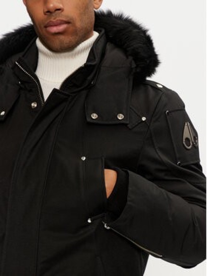 Moose Knuckles Kurtka puchowa M32MP261SX Czarny Regular Fit