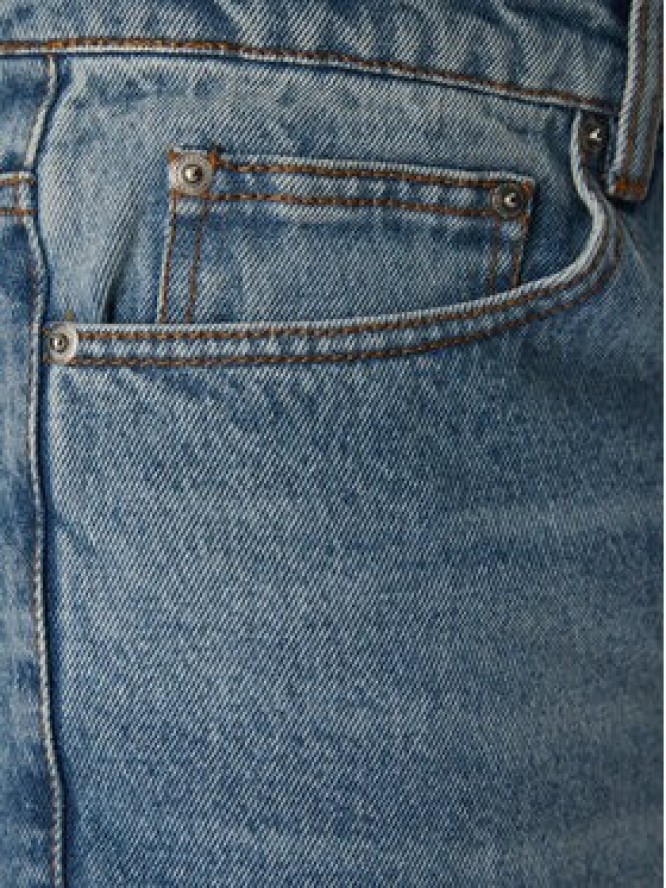 AMI Paris Jeansy HTR103.DE0046 Niebieski Tapered Fit