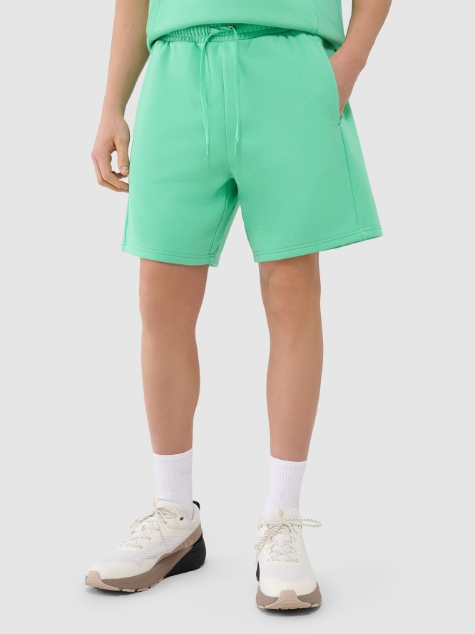 4F Spodenki dresowe męskie - zielone M