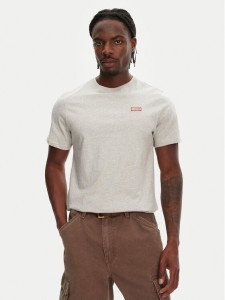 Hunter T-Shirt Tavish HARM0082251 Szary Regular Fit