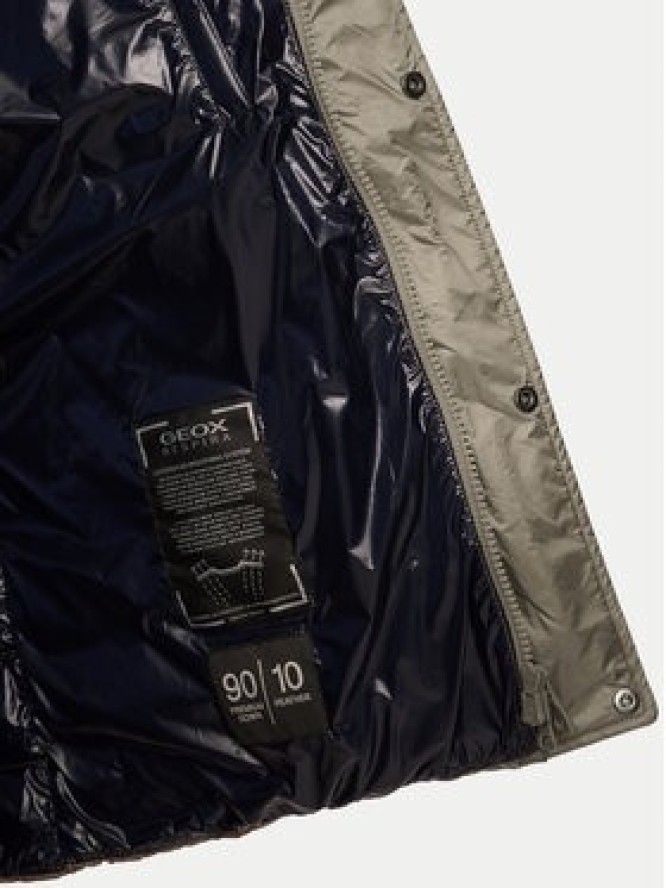 Geox Kurtka puchowa Warrens M4625E T3146 F5259 Beżowy Regular Fit