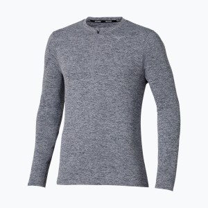 Longsleeve do biegania męski Mizuno Core Impulse Half Zip Tee