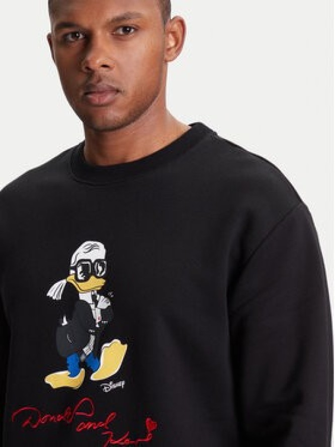 KARL LAGERFELD Bluza 705098 553930 Czarny Regular Fit