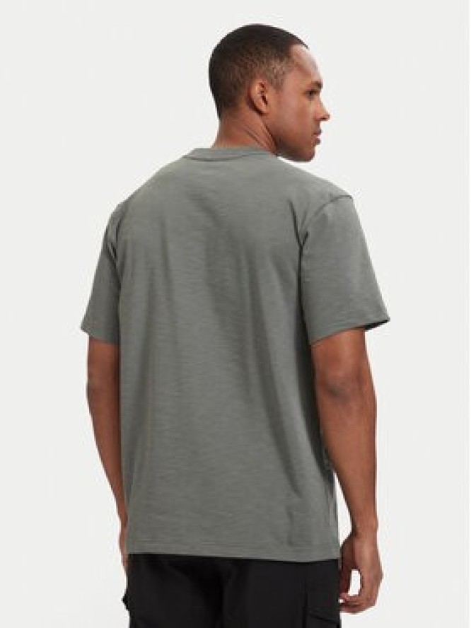 G-Star Raw T-Shirt Distressed D28891-E512 Zielony ciemny Regular Fit