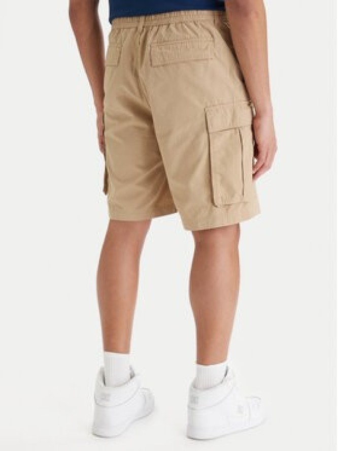 DC Shoes Szorty materiałowe Tundra ADYWS03086 Beżowy Regular Fit