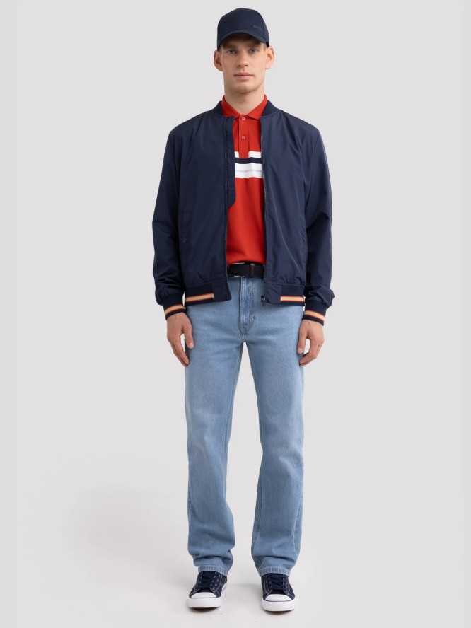 Kurtka męska bomber granatowa Shoun 403