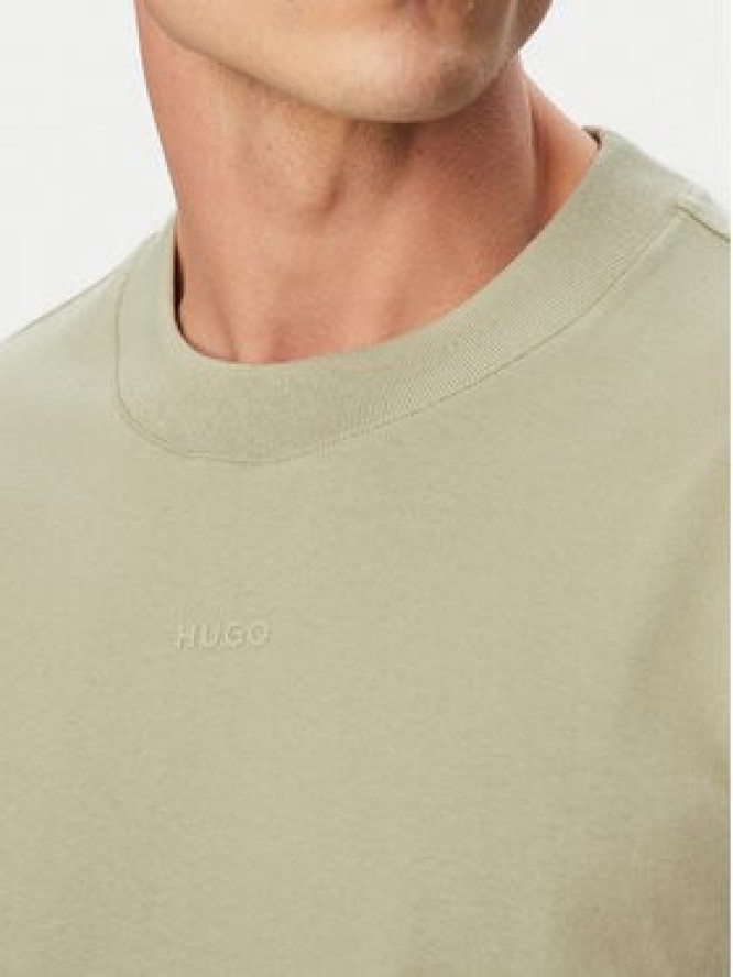 HUGO T-Shirt Dapolino 50488330 Zielony jasny Regular Fit