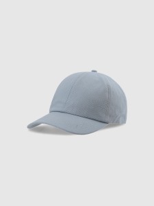 4F Czapka z daszkiem strapback uniseks - niebieska L/XL