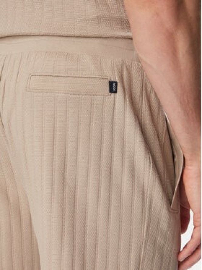 JOOP! Szorty materiałowe Juanito 30104273 Brązowy Regular Fit