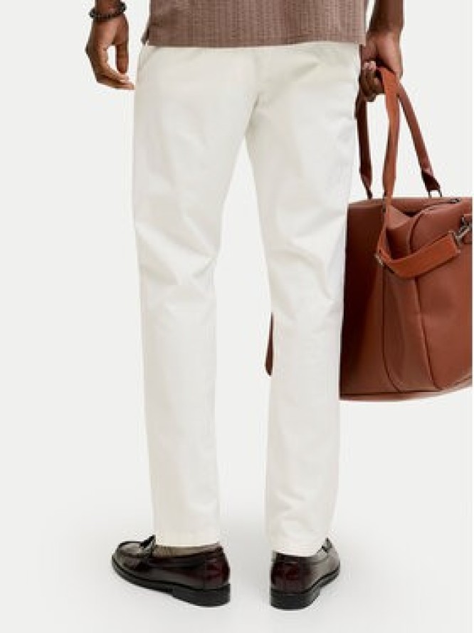 Jack & Jones Chinosy Kane 12268490 Écru Relaxed Fit