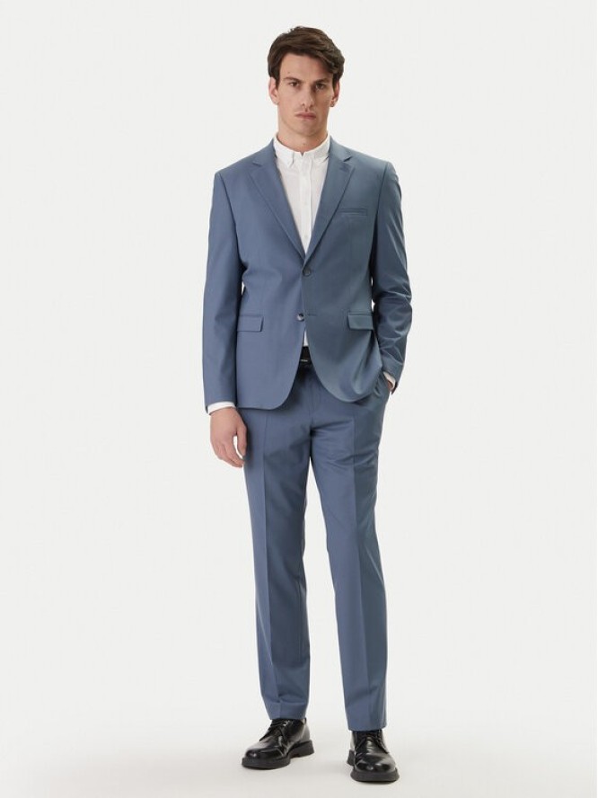 HUGO Garnitur Arti-Hesten253X 50544524 Niebieski Extra Slim Fit