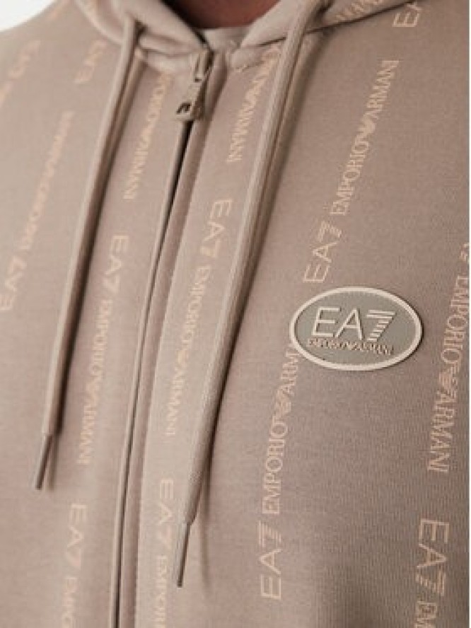 EA7 Emporio Armani Bluza 7M001392 AF12660 F1030 Beżowy Regular Fit