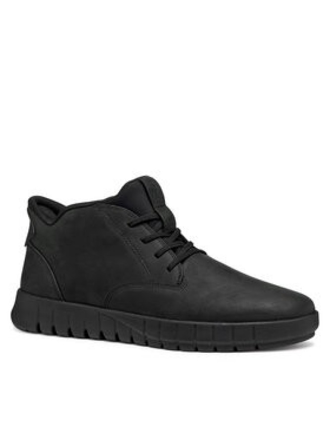 Geox Sneakersy U Flextride Plus U56MAB 000FF C9999 Czarny