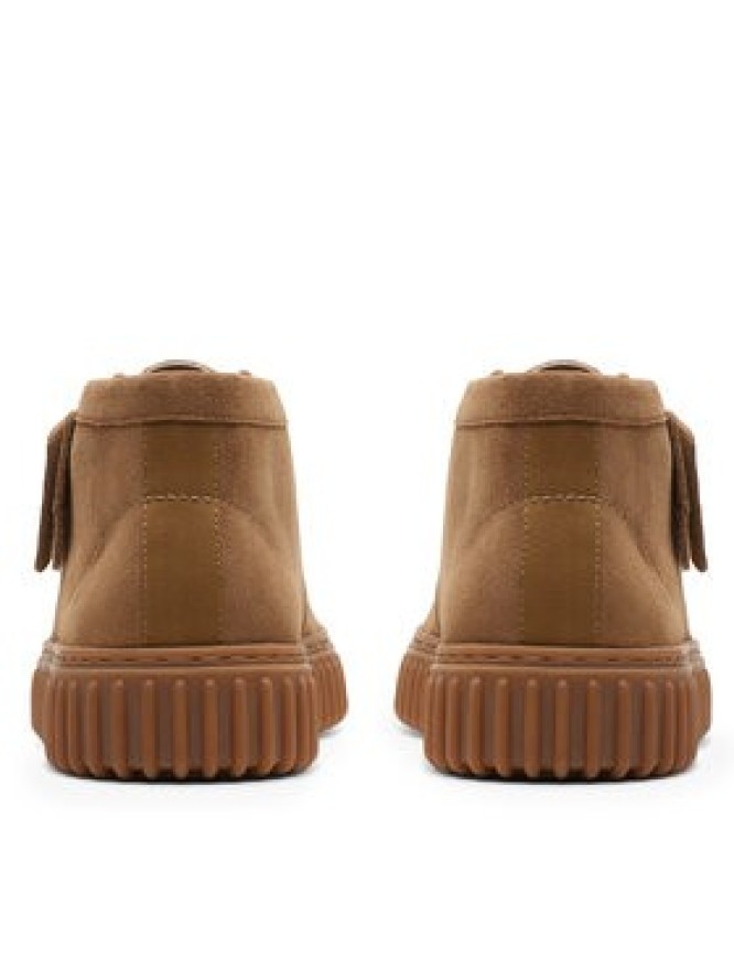 Clarks Trzewiki Torhill Hi 26173663 Brązowy